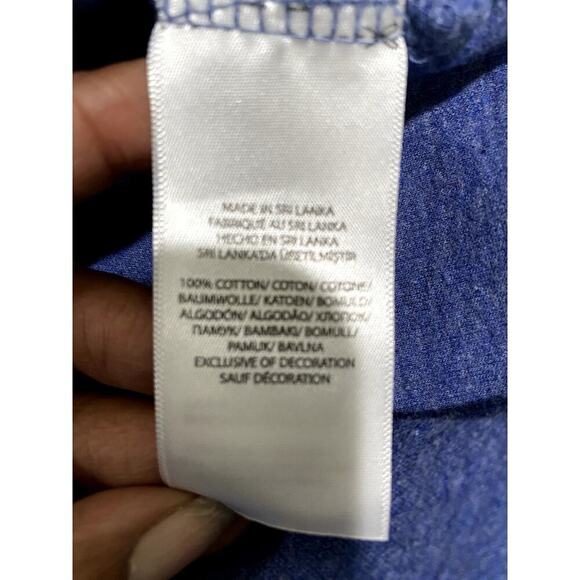 ✨HOST PICK✨Polo Ralph Lauren Blue Half Zip Sweater - Size M (EUC) - Picture 5 of 5